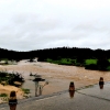 Los arroyos y ríos de Sierra de San Pedro también bajan con fuerza