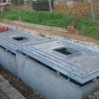 MÉRIDA - Comienzan la instalación de contenedores soterrados en la Zona Sur