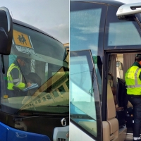 El conductor de un autobús escolar extremeño quintuplica la tasa de alcohol permitida