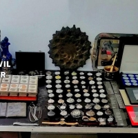 Detenido por robar un botín valorado en más de 120.000 euros en un pueblo de Cáceres