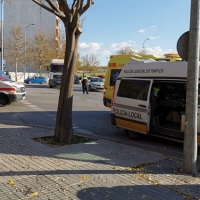 Dos hombres heridos en accidentes en Badajoz y Fregenal