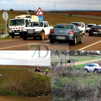 Accidente de tráfico en la carretera de Olivenza