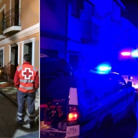 Dos heridos en un incendio de vivienda en Oliva de la Frontera (BA)