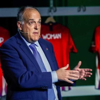 Javier Tebas presenta su dimisión como presidente de La Liga