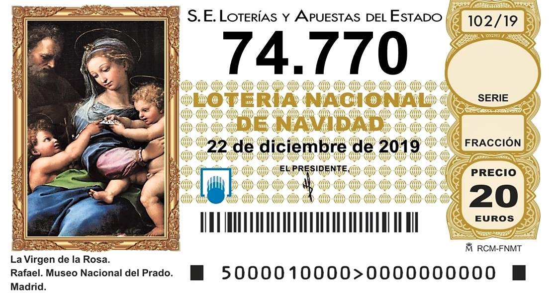 Sale el quinto de los 8 quintos premios