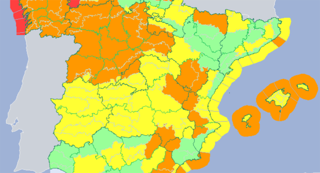 De Elsa a Fabien. La Aemet pone en alerta amarilla a toda Extremadura