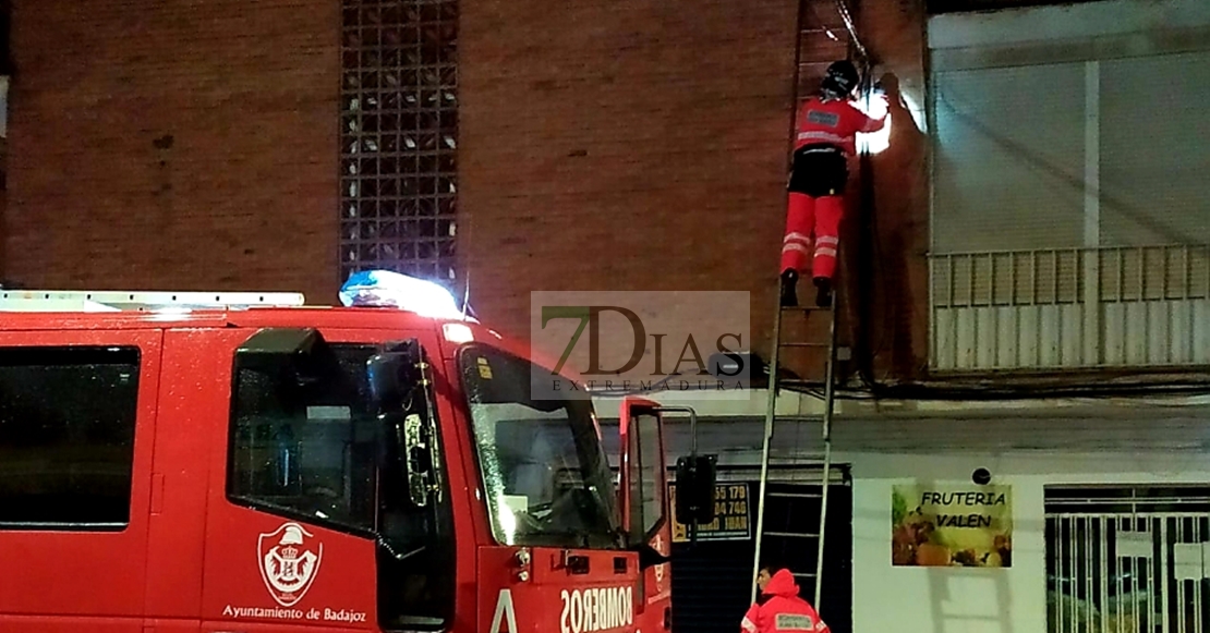 La borrasca ELSA hace estragos en la capital pacense