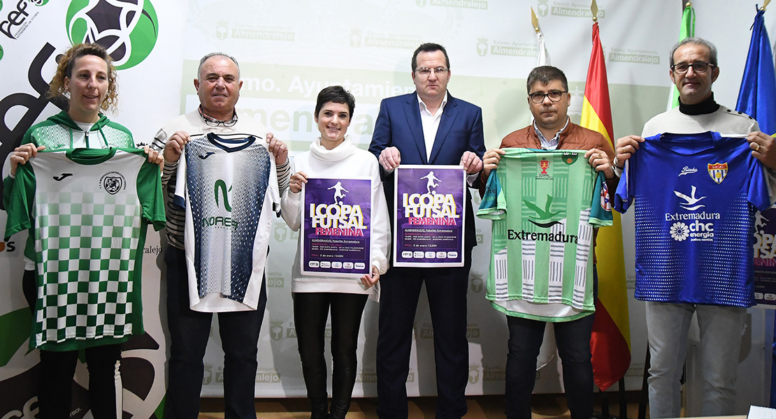 Almendralejo será la sede de la región creada Copa de Extremadura Femenina