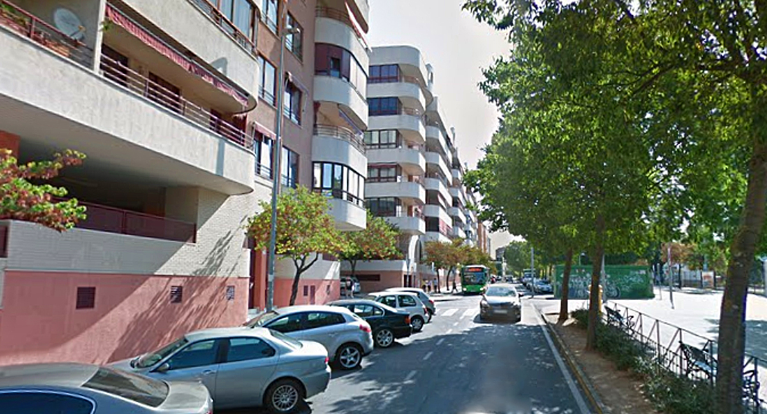 Un joven hospitalizado tras sufrir un accidente en la ciudad de Cáceres