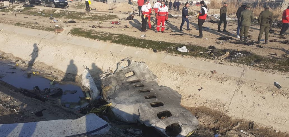 Se estrella un avión ucraniano con 176 pasajeros a bordo en Irán: no hay supervivientes