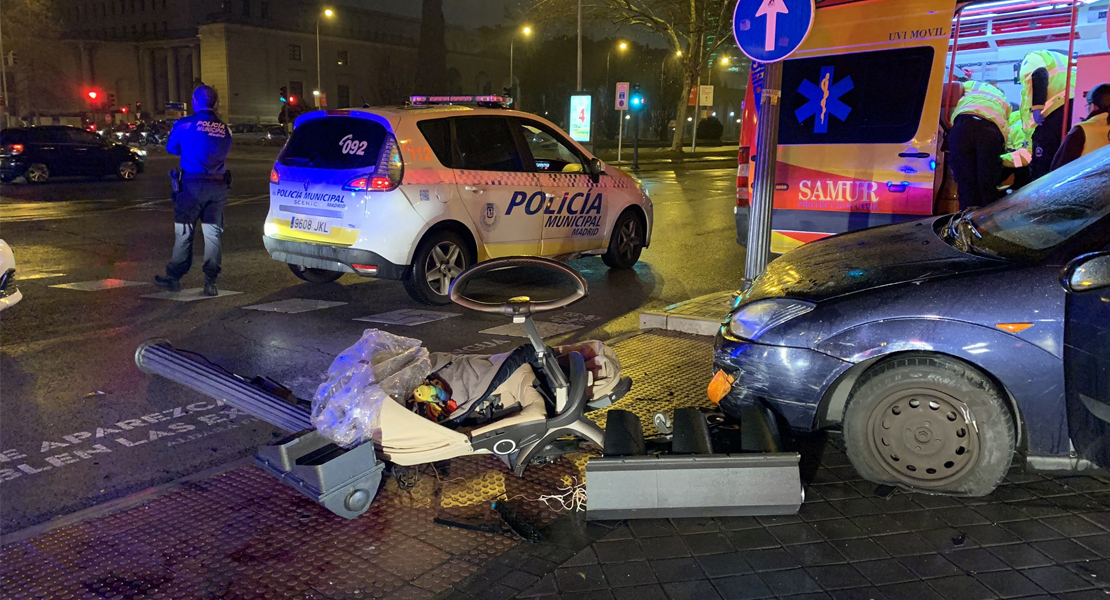 Atropellan a una familia en plena calle de Madrid
