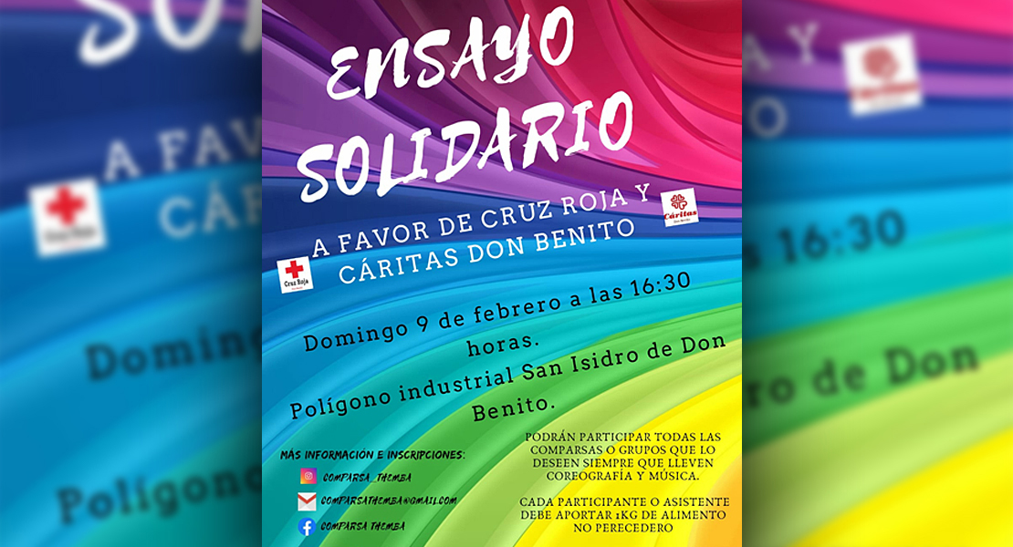 La comparsa Themba organiza un ensayo solidario en Don Benito