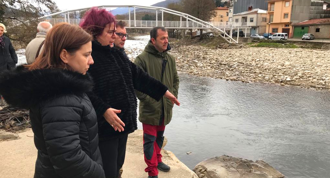 Agricultura arreglará los caminos públicos de Navaconcejo afectados por las inundaciones