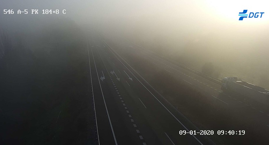 Varias alertas en las carreteras extremeñas por niebla y retenciones