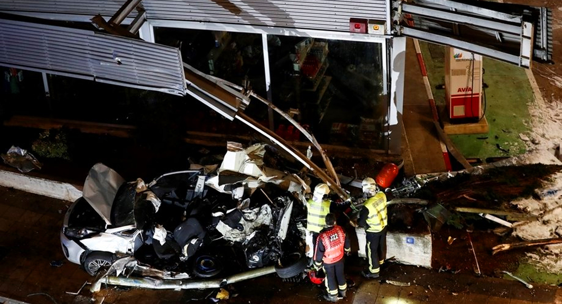 Fallecen dos hermanos de cinco y ocho años arrollados por un autobús en Estella
