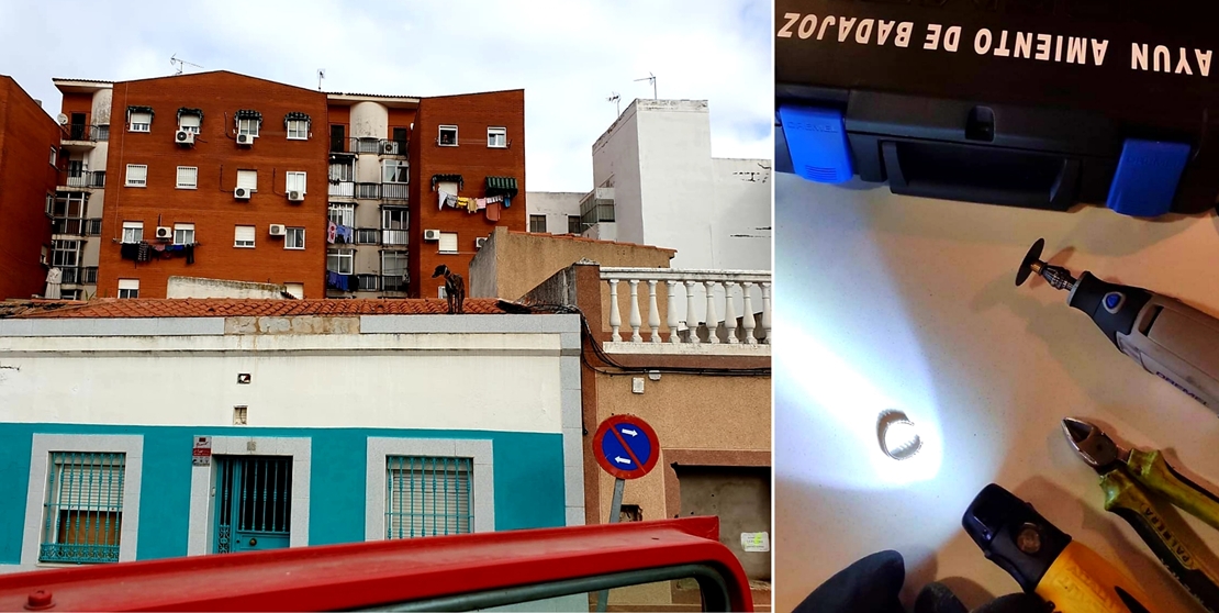 Los Bomberos de Badajoz realizan dos rescates y una intervención con un menor
