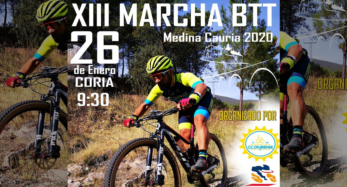 Cita en Coria en la XIII Marcha BTT