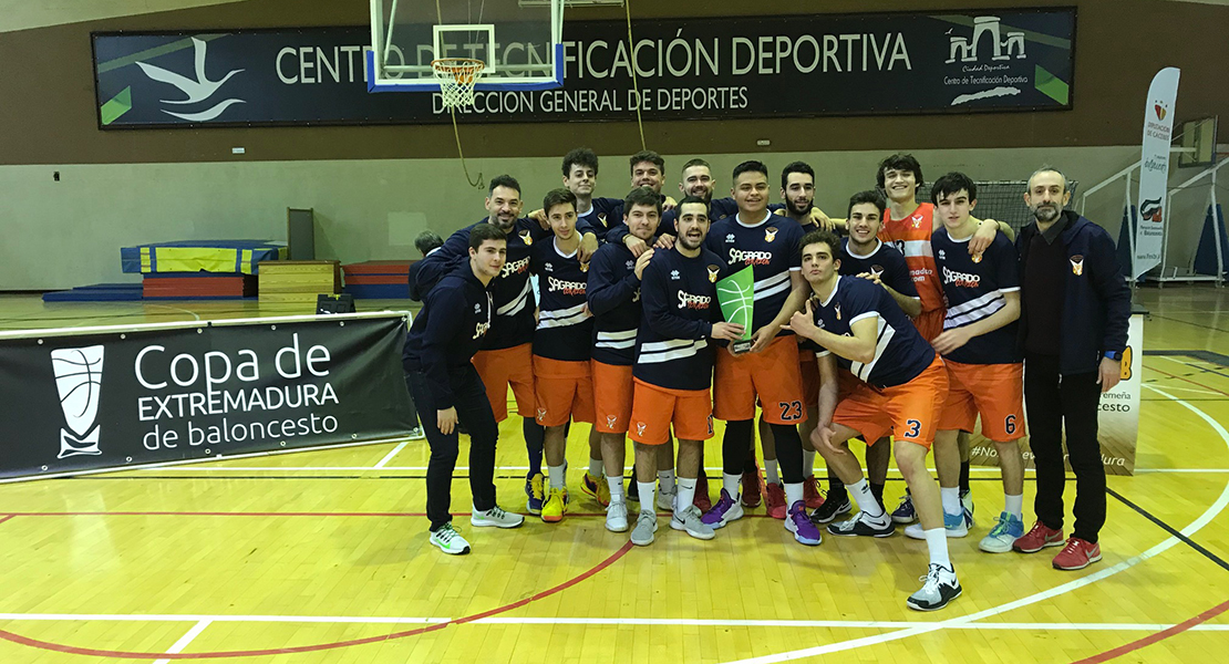 El Sagrado Corazón se proclama campeón de Copa de Extremadura de baloncesto