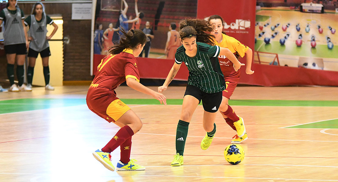 Sabor amargo para las extremeñas en el nacional sub-16 y sub-19 de futsal