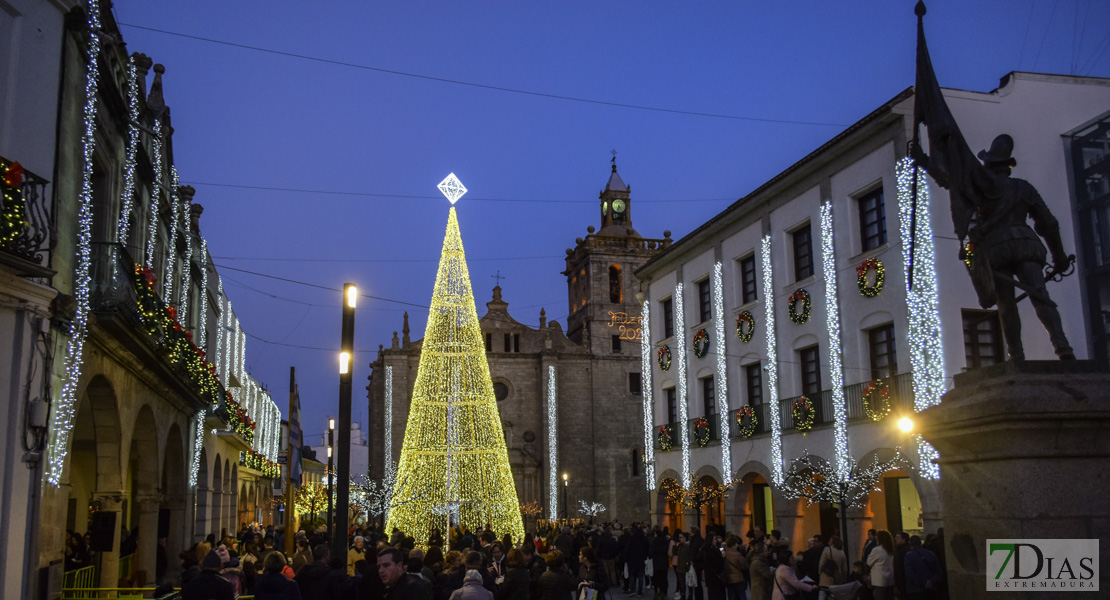 Villanueva de la Serena apuesta por un alumbrado eficiente en Navidad