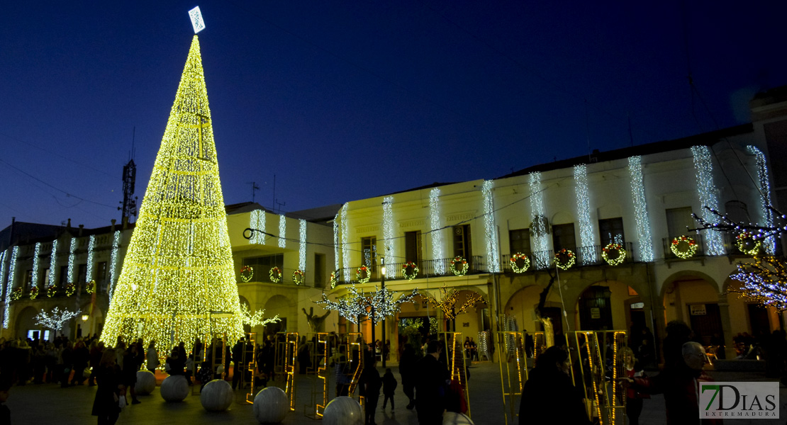 Villanueva de la Serena apuesta por un alumbrado eficiente en Navidad