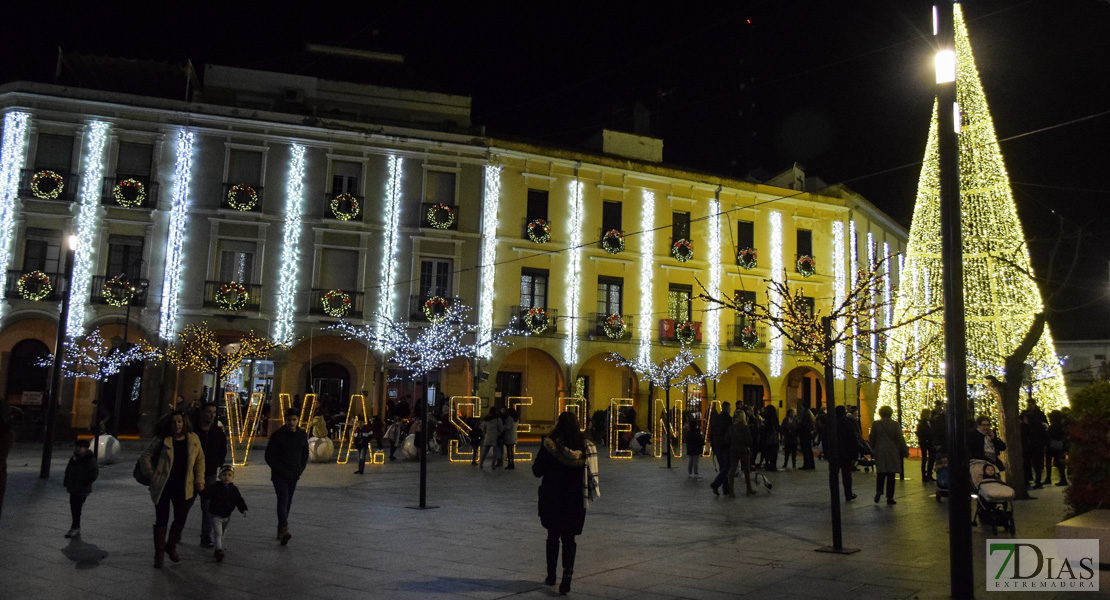 Villanueva de la Serena apuesta por un alumbrado eficiente en Navidad