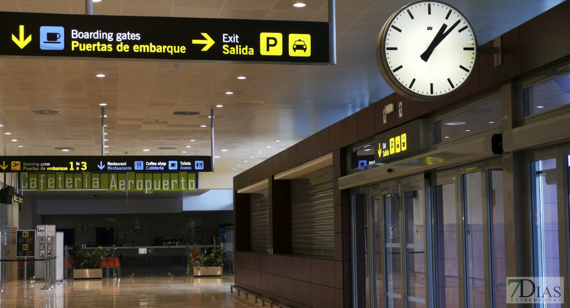 Nuevo retraso en el vuelo Madrid-Badajoz