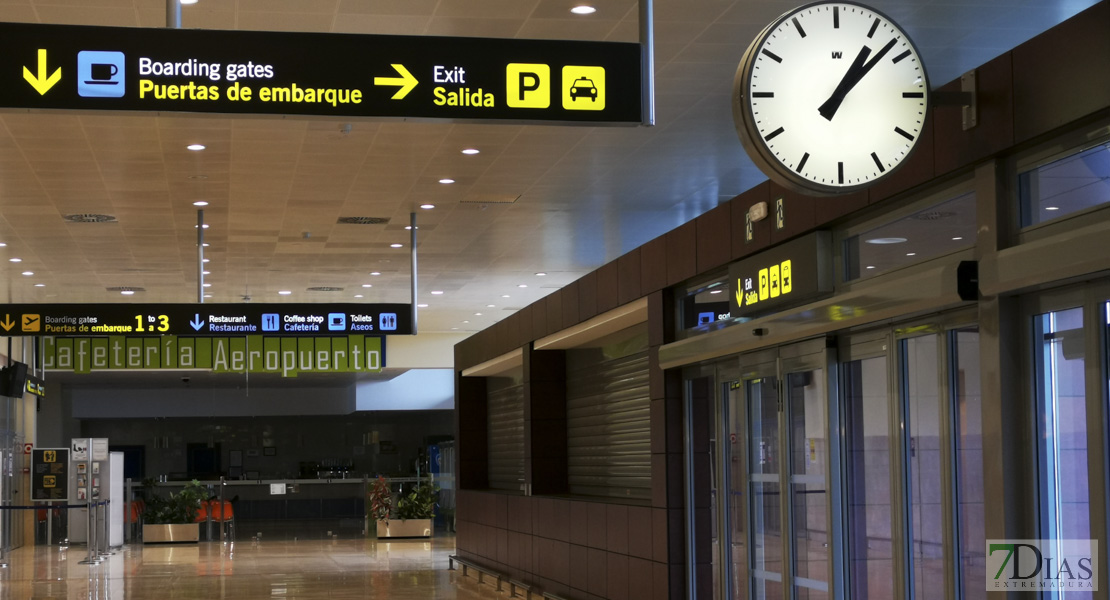 Nuevo retraso en el vuelo Madrid-Badajoz