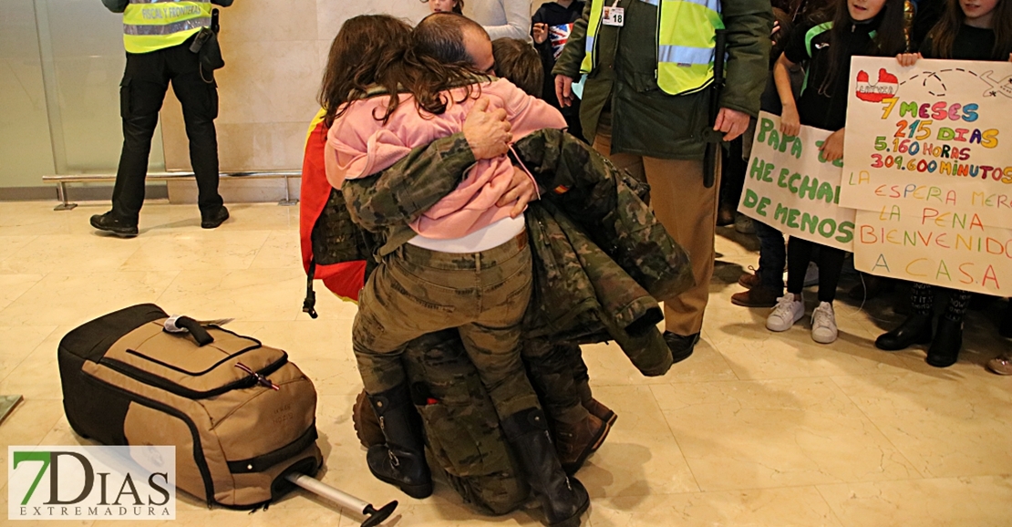 Regresa de Letonia el primer contingente de militares extremeños