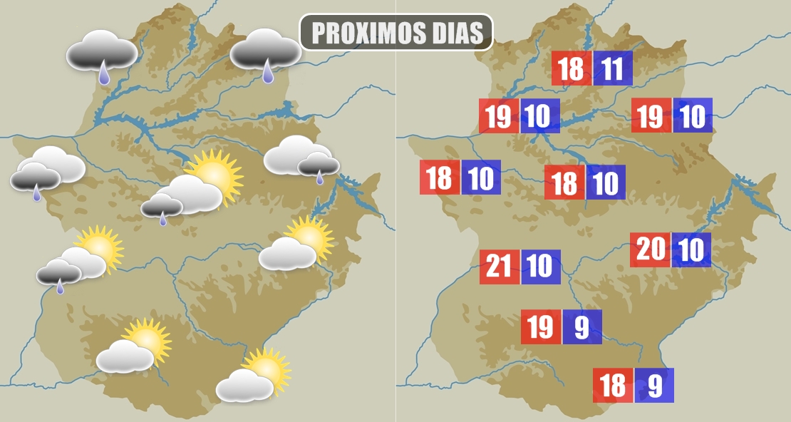 Temperaturas primaverales para los próximos días