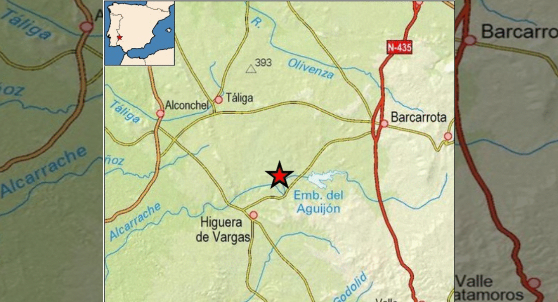 Nuevo temblor en Extremadura, esta vez cercano a un embalse