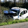 Una mujer atrapada tras accidente en el Badén de Talavera (BA)