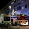 La Nacional rescata a una familia en un incendio en Suerte de Saavedra (Badajoz)