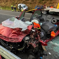 Una mujer pierde la vida tras un trágico accidente en Pontevedra