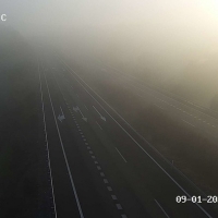 Varias alertas en las carreteras extremeñas por niebla y retenciones