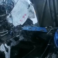 Varios fallecidos en un choque frontal entre dos camiones y dos coches en Zaragoza