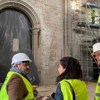 Continúan las obras de rehabilitación de la catedral de Coria