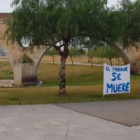 El gran parque del río se está echando a perder