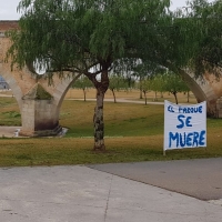 El gran parque del río se está echando a perder