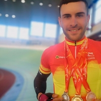 El extremeño Rubén Tanco revalida su título de campeón de España de Scratch