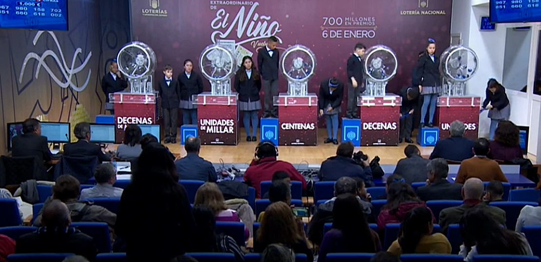 Estos son los números agraciados en el sorteo de El Niño