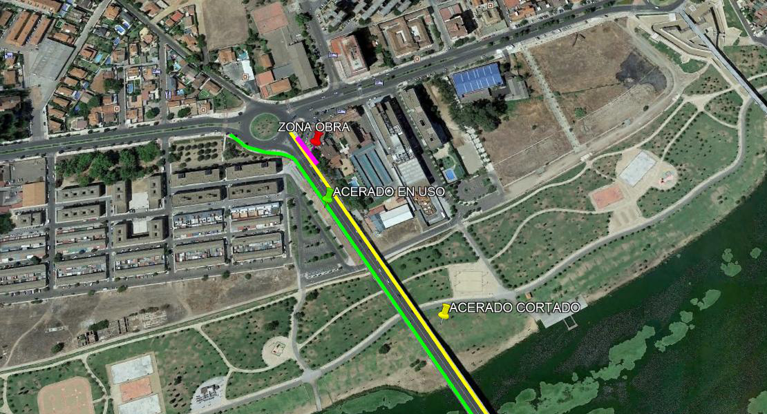 Comienzan las obras de renovación de la red de abastecimiento en el Puente de la Universidad