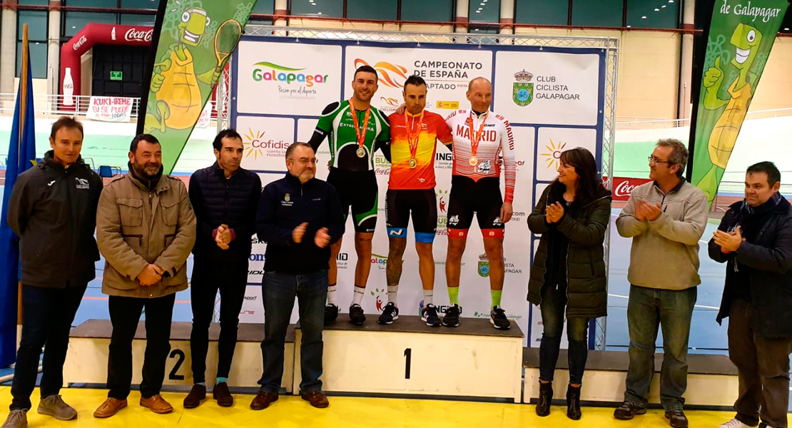 El extremeño Rubén Tanco se proclama subcampeón de España de persecución
