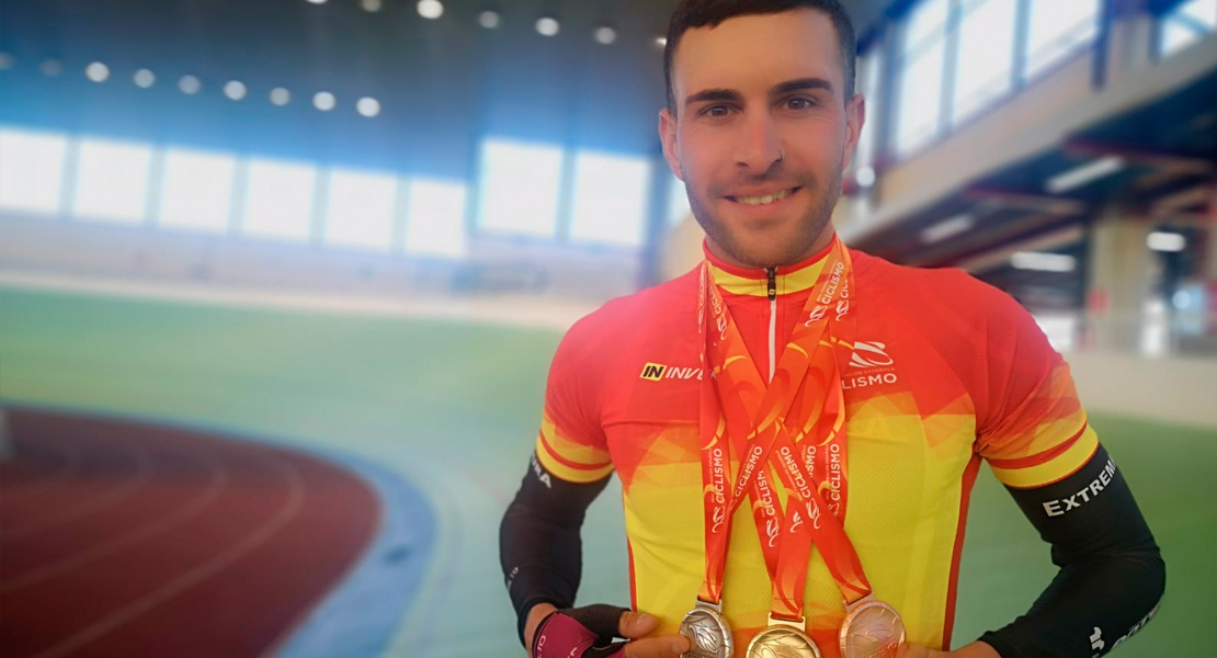 El extremeño Rubén Tanco revalida su título de campeón de España de Scratch