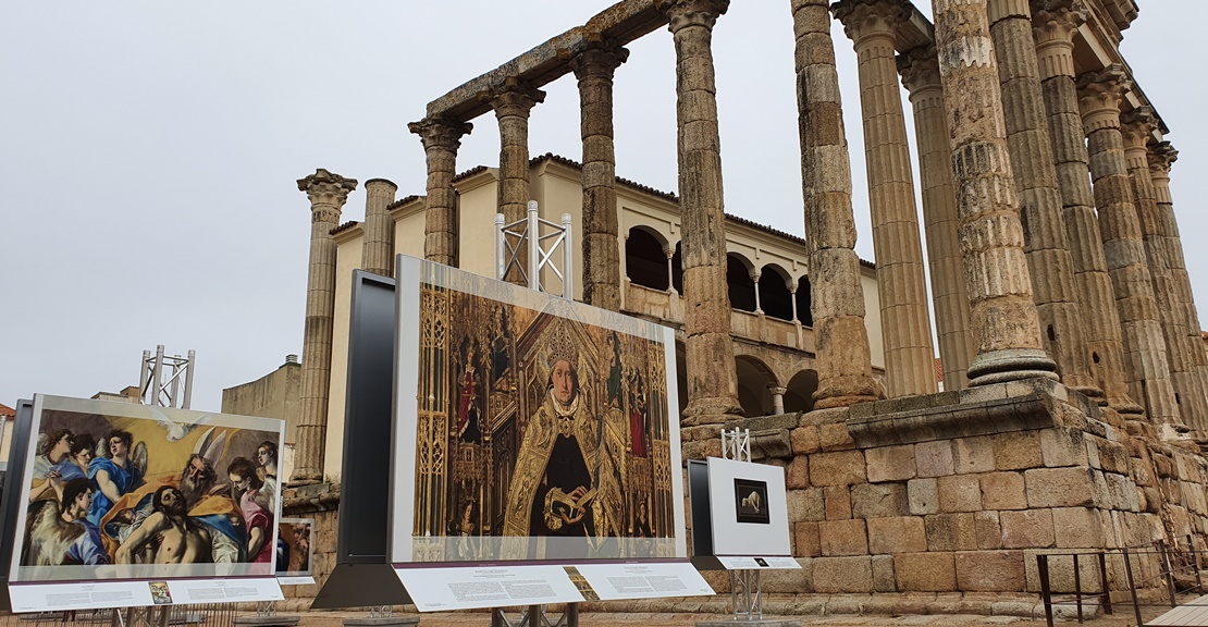 El Templo de Diana acoge obras de la colección del Museo del Prado