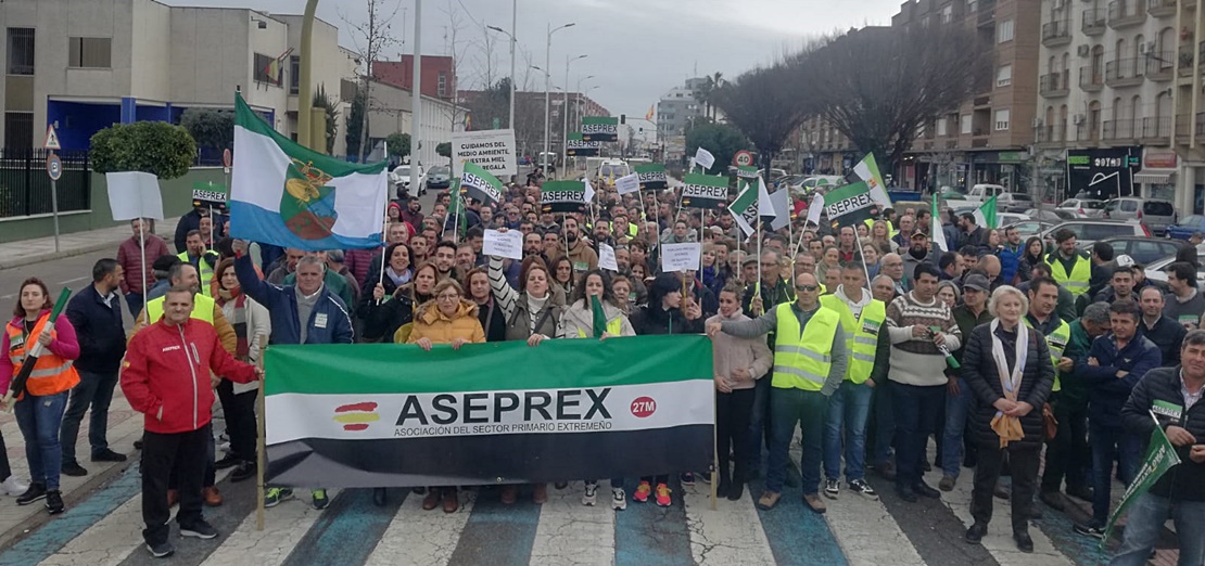 El campo continúa con sus reivindicaciones este viernes, ahora en Mérida