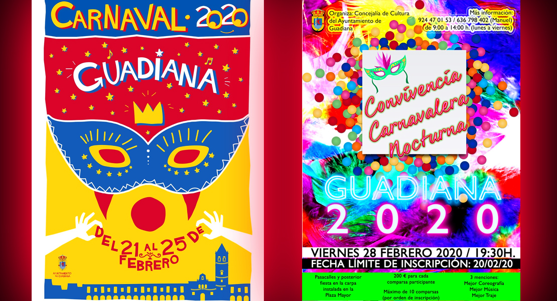 La Convivencia Carnavalera Nocturna de Guadiana del Caudillo ya tiene fecha