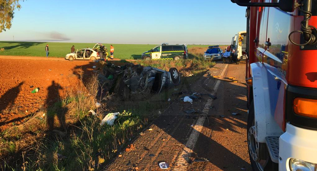 Imágenes del accidente mortal en la N-630