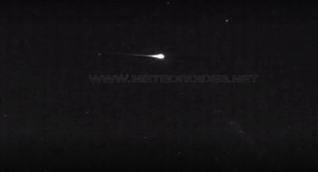 Una gran bola de fuego cruza el cielo andaluz