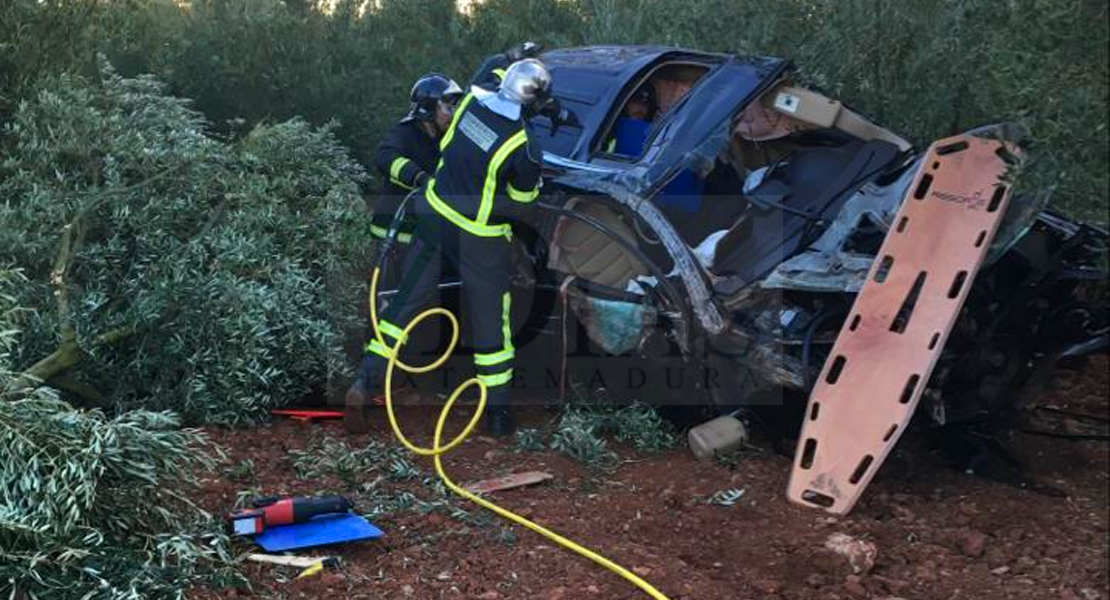 Imágenes del accidente mortal en la N-630